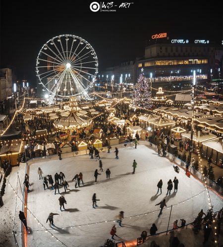 Jarmark świąteczny - lodowisko